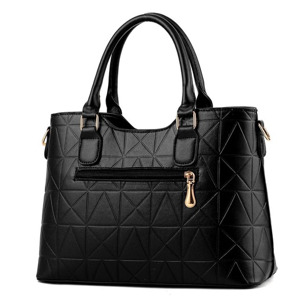 Handbag for Women Triangle Cone Casual Tote Bag Shoulder Bag Hardware ...