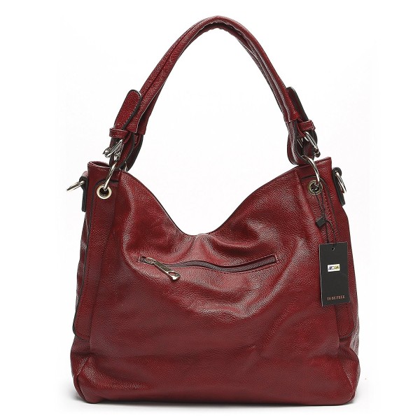 michael kors red hobo bag