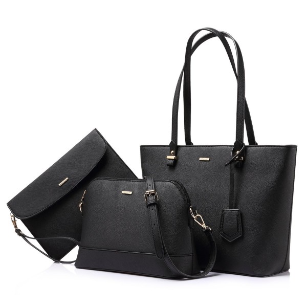 Handbags for Women Shoulder Bags Tote Satchel Hobo 3pcs Purse Set ...