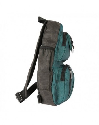 Sling Bag Chest Bag Vanlison Sling Backpack Shoulder Bag For Men Women - Lake Blue - CE189IROT85