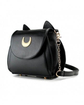 Moon Luna Purse Kitty Cat satchel shoulder Bag Designer Women Handbag ...