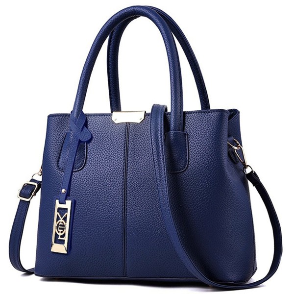 Women's Handbag Genuine Leather Tote Shoulder Bags Soft Hot - Brown ...