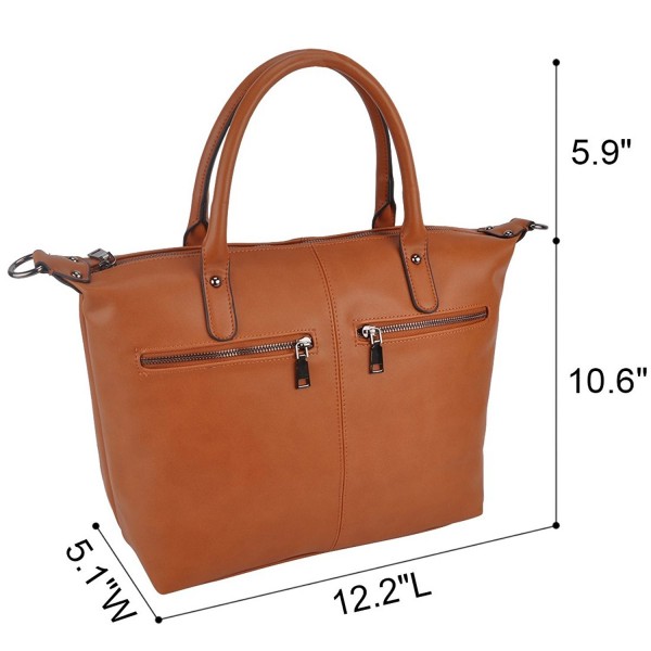 Large Tote Bag Womens Crossbody Purses and Handbags with 2 Front Zip ...