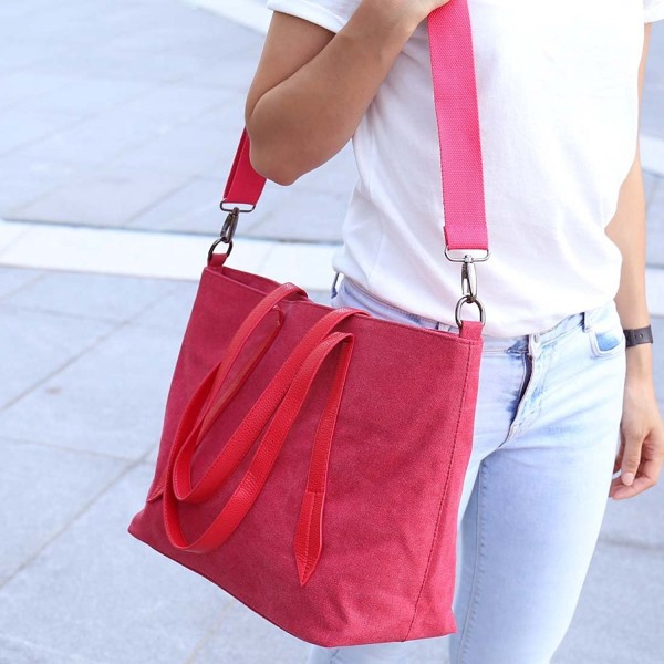 canvas strap crossbody bag