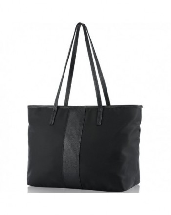 Women Leather Shoulder Bag Fioritura Lightweight Tote Bag Nylon Handle ...
