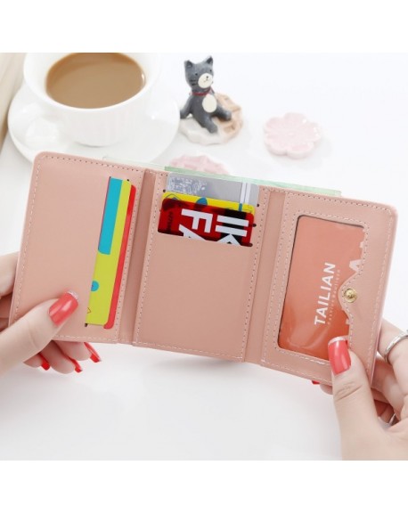 Womens Wallet Metal Frame Little Clutch Wallets Card Holder Wallet Coin ...