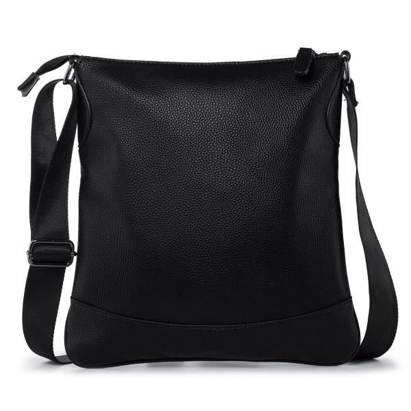 Shoulder Cross body Messenger Briefcases Crossbody - Black-525 ...