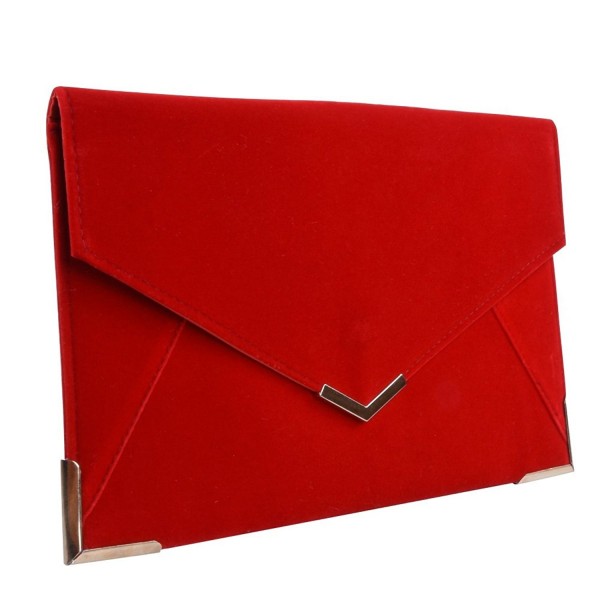 red prom clutch