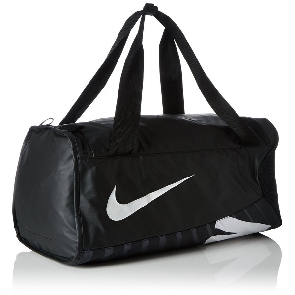 Nike Alpha Adapt Cross Body Medium Duffel Bag - BLACK/BLACK/WHITE ...
