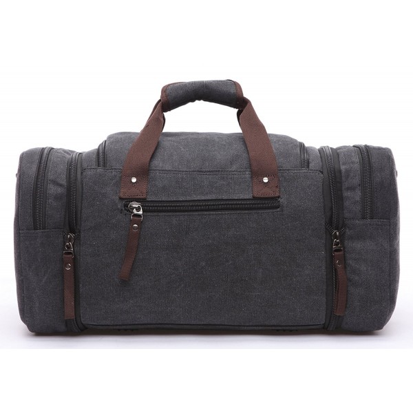 Canvas Duffel Bag Vintage Canvas Weekender Bag Travel Bag Sports Duffel ...