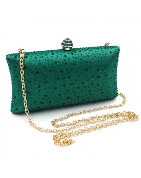 Women Beaded Sequin Clutch Bag Party Prom Wedding Bride Evening Purse ...