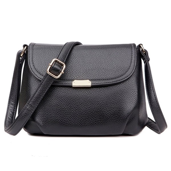 Small Soft Leather Daily Crossbody Bag Handbag Sling Shoulder Bags Purses Cell Phone Bags for ...