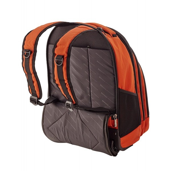 (2018 New and Improved) Landing Field Rolling Backpack - Orange ...