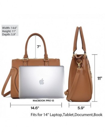 Women Handbags Vegan Leather Briefcase for women Large Work Bags Top ...
